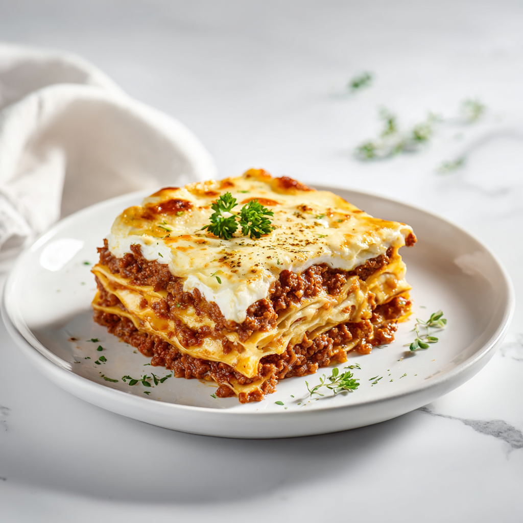 Organic Gluten-Free Turkey Lasagna (No Dairy, Egg-Free Pasta, 93% Lean Turkey)