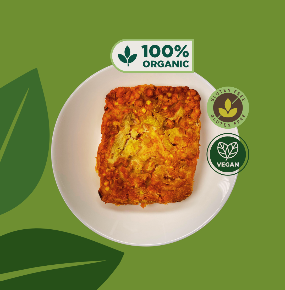 Gluten-Free Organic Plant-Based Lasagna