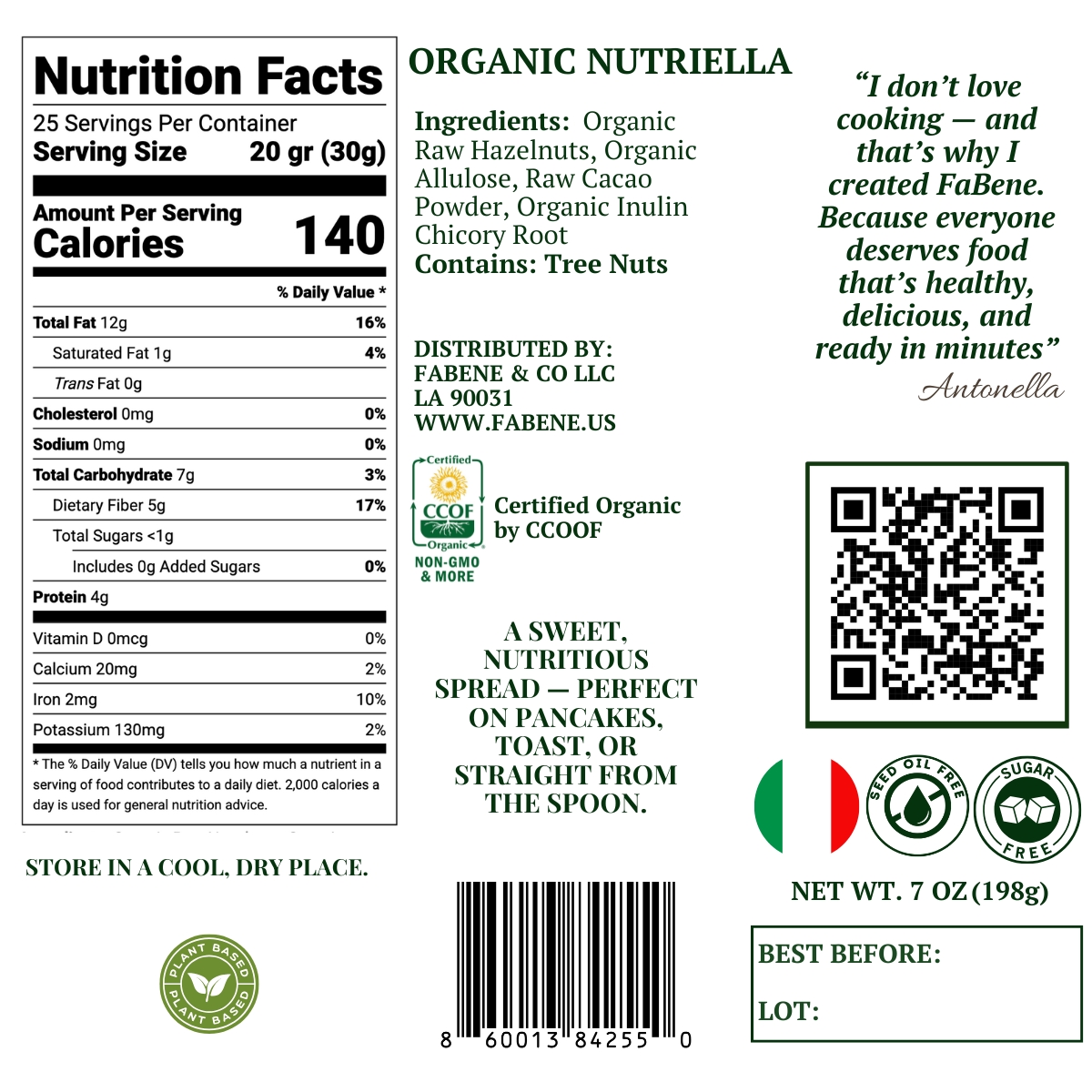 Organic Nutriella